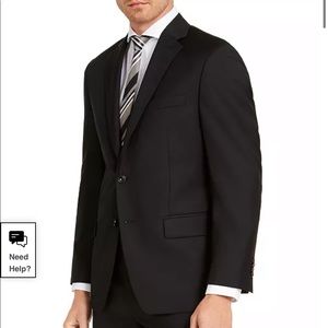 2 piece Michael Kors mens suit jacket and dress pant set 100% wool